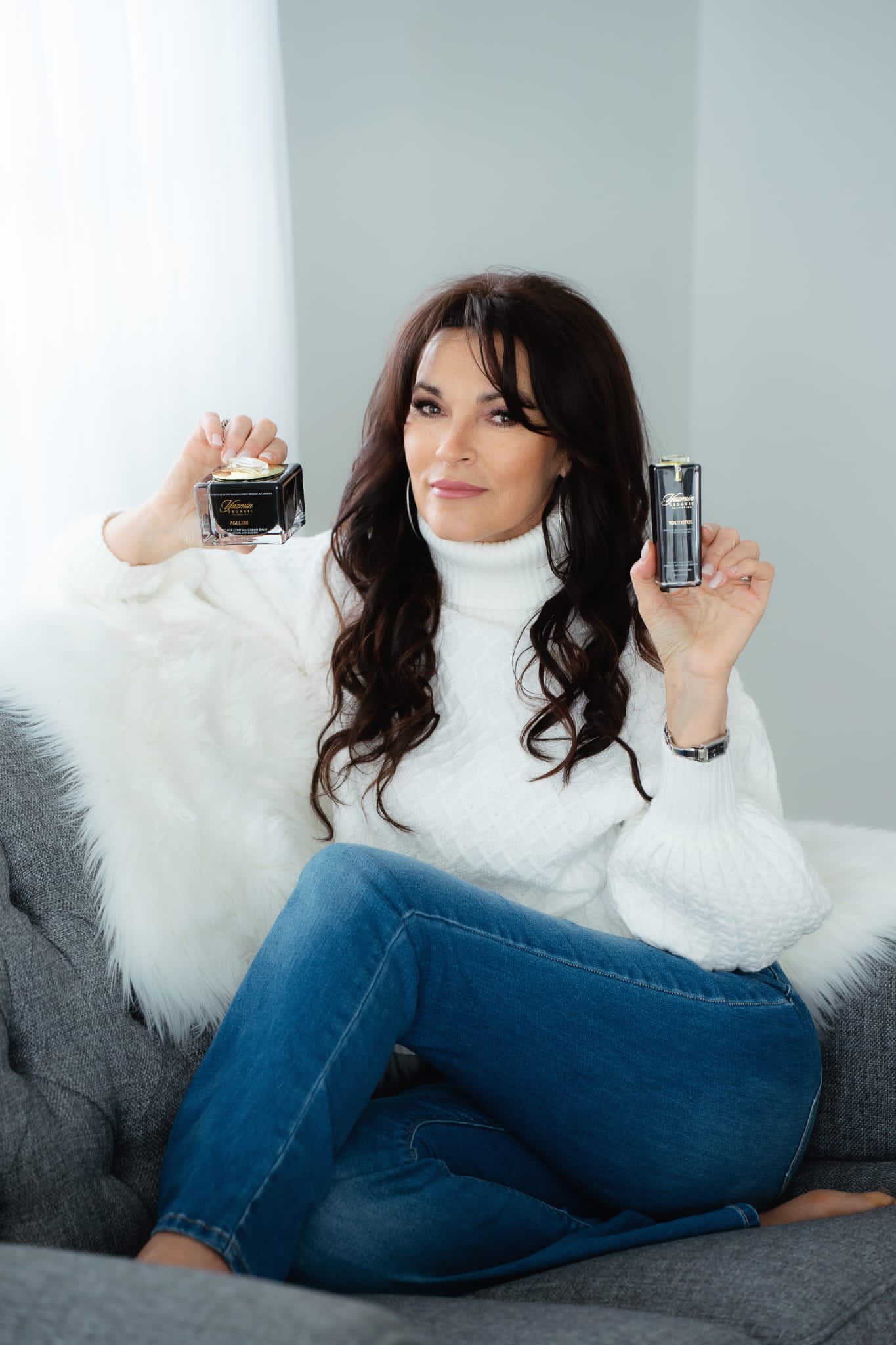 Jasminka, founder of Yazmin Organic
