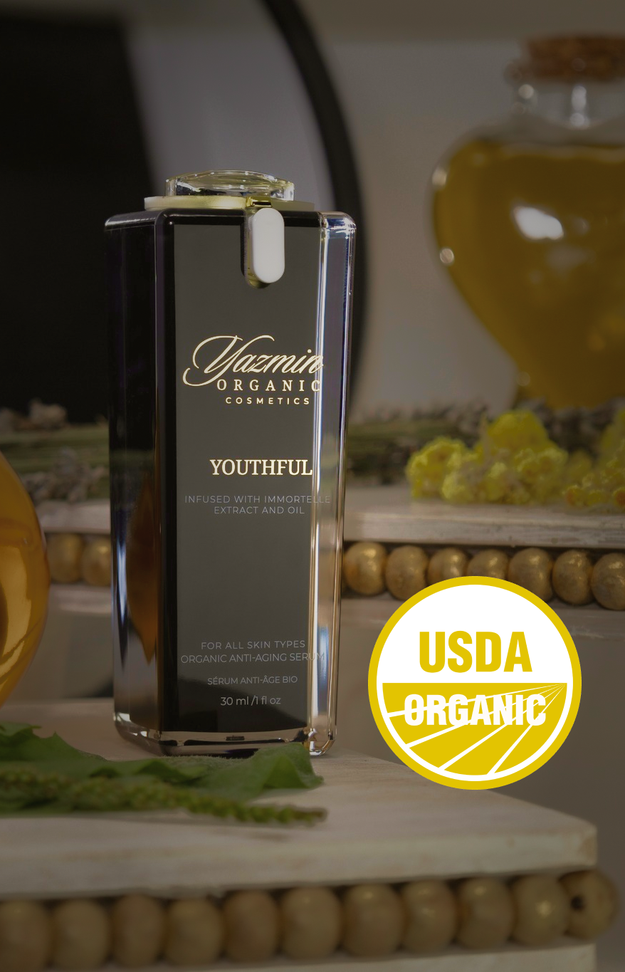 Youthful serum with organic botanicals
